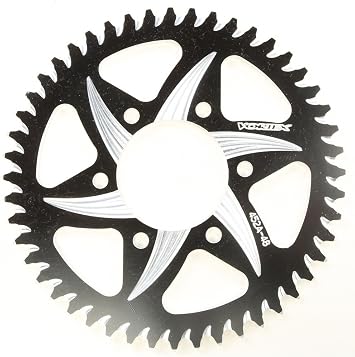 Vortex CAT5 Rear Sprocket 520 / 48T Black Compatible With 03-18 KAWASAKI ZX636