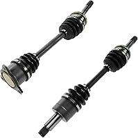 Vista 177 de TRQ Juego de conjunto de eje de transmisión CV delantero para conductor y pasajero, 2 piezas, compatible con Ford Explorer 4WD 95-01, Explorer AWD