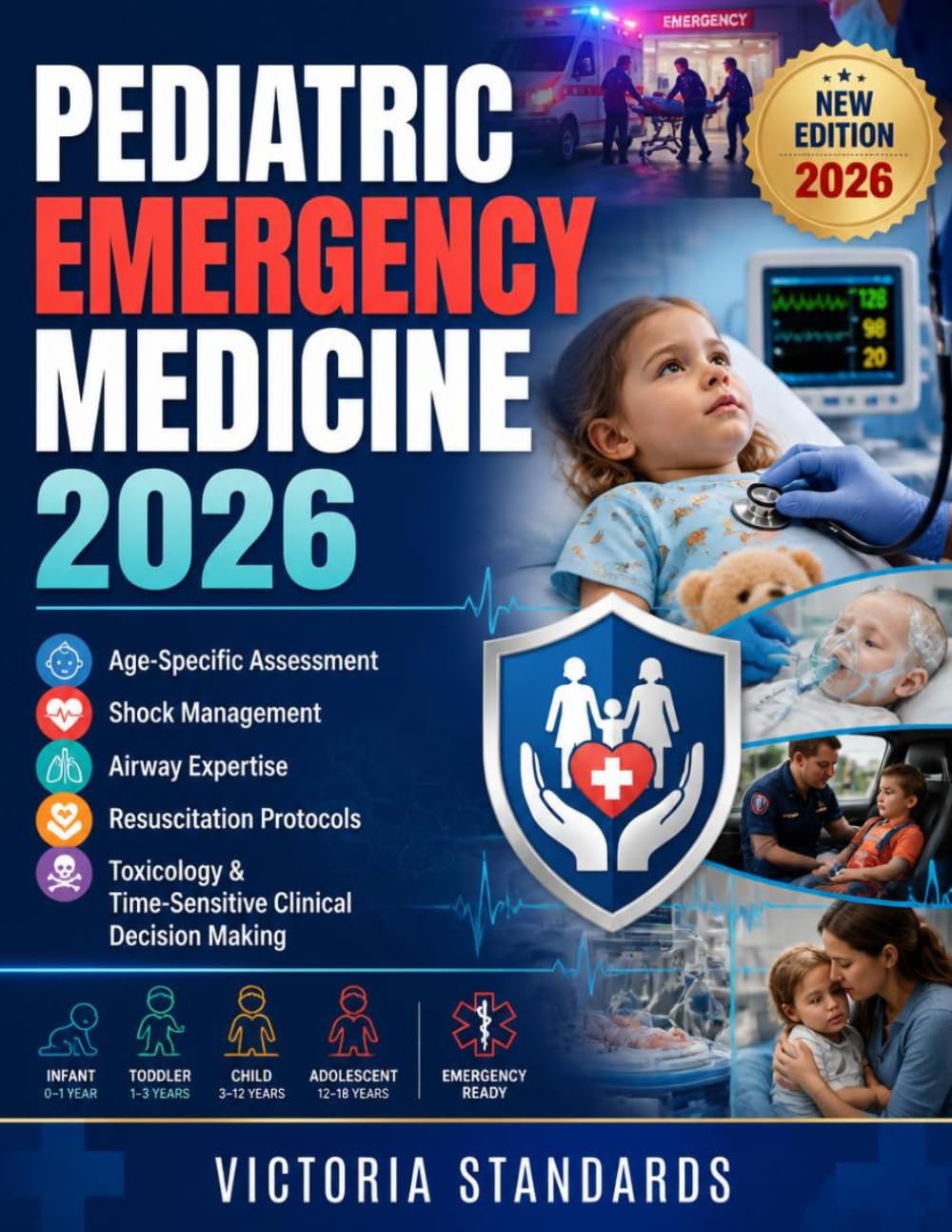 PEDIATRIC EMERGENCY MEDICINE 2026: Age-Specific Assessment, Shock Management, Airway Expertise, Resuscitation Protocols, Toxicology & Time-Sensitive Clinical Decision Making