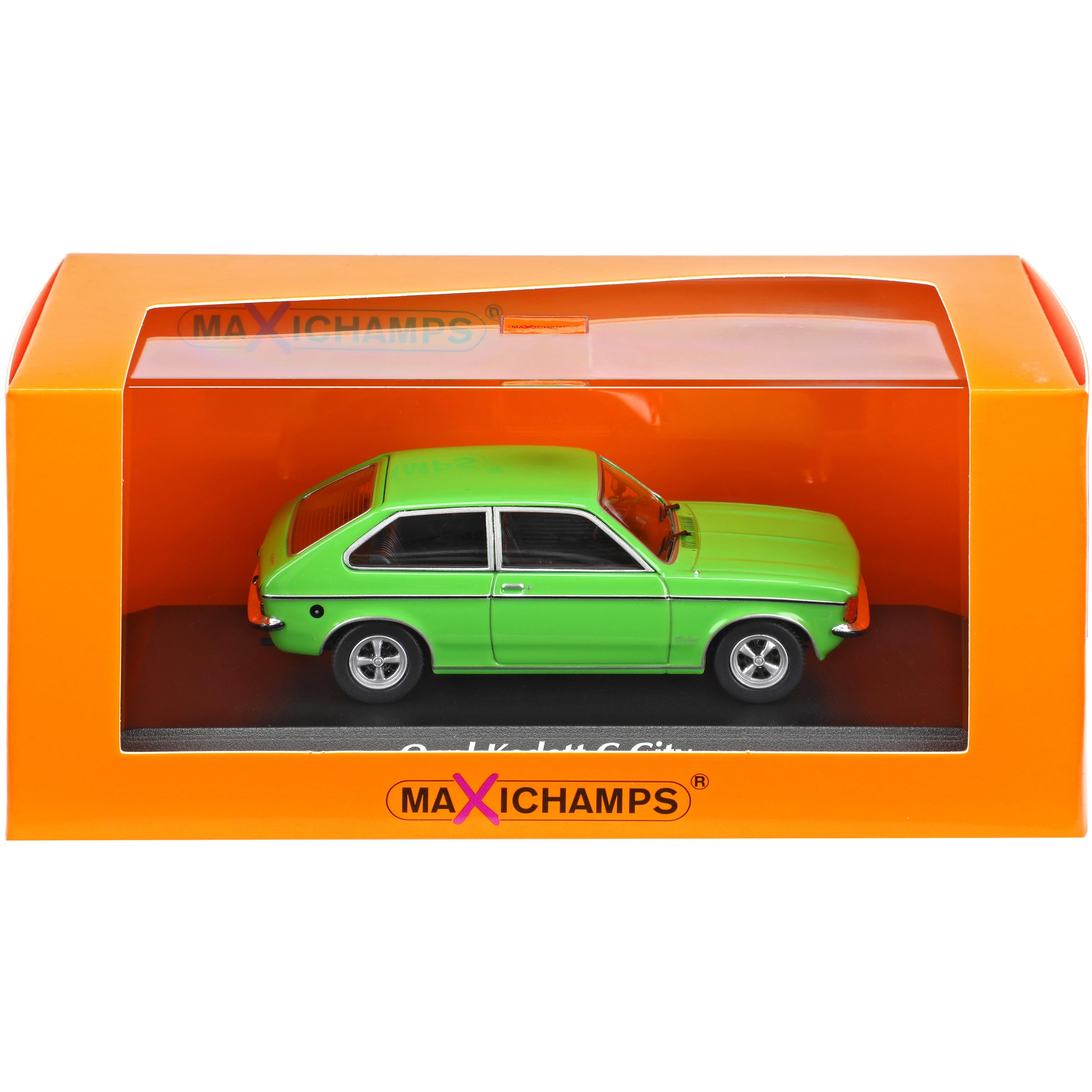 Opel Kadett C City Grün 1973-1979 1/43 Minichamps Maxichamps Modell Auto