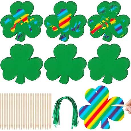 Liliful St. Patrick's Day Scratch Off Cards: Creative Fun for Kids
