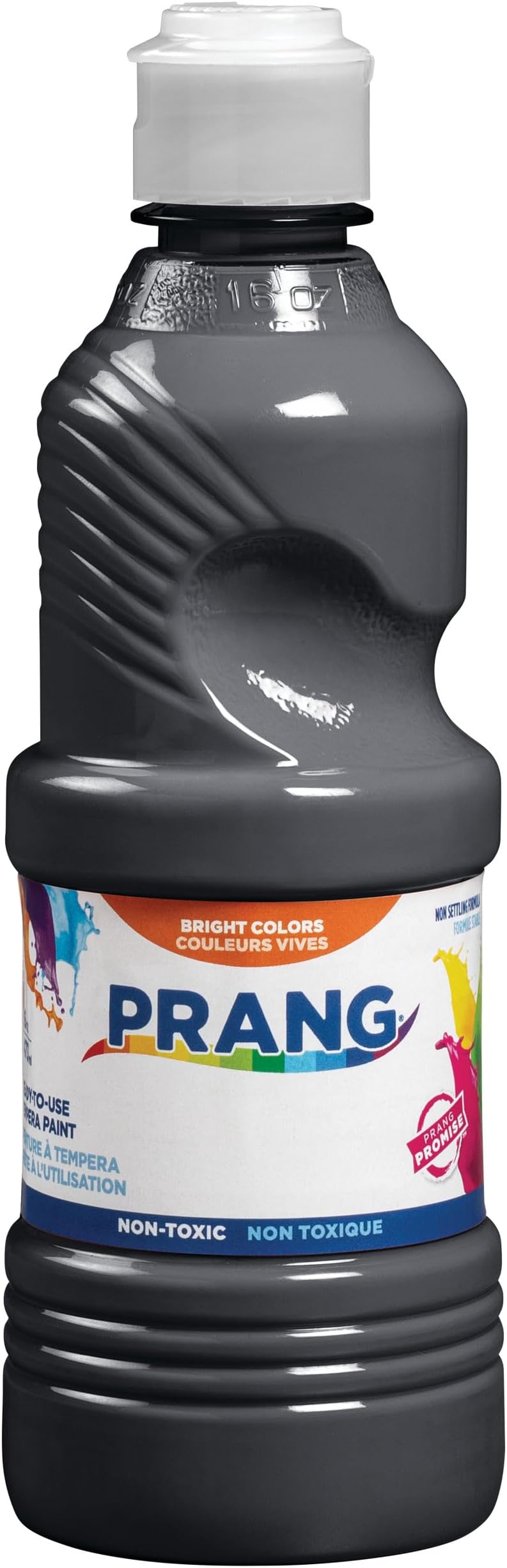 Prang Ready-to-Use Tempera Paint, Black, 16 Oz., 1 Count
