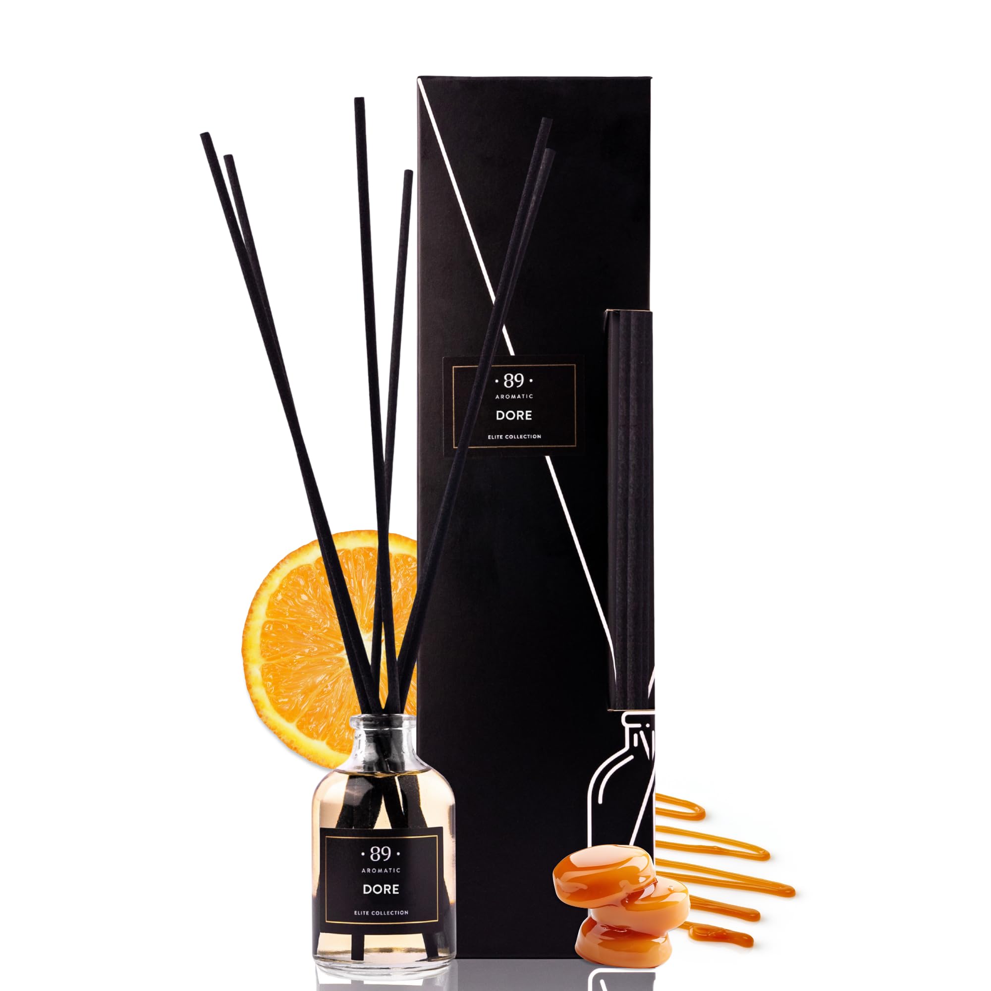 Aromatic 89 Dore Reed Diffuser 50ml • Luxury Long Lasting Home Fragrance Gift