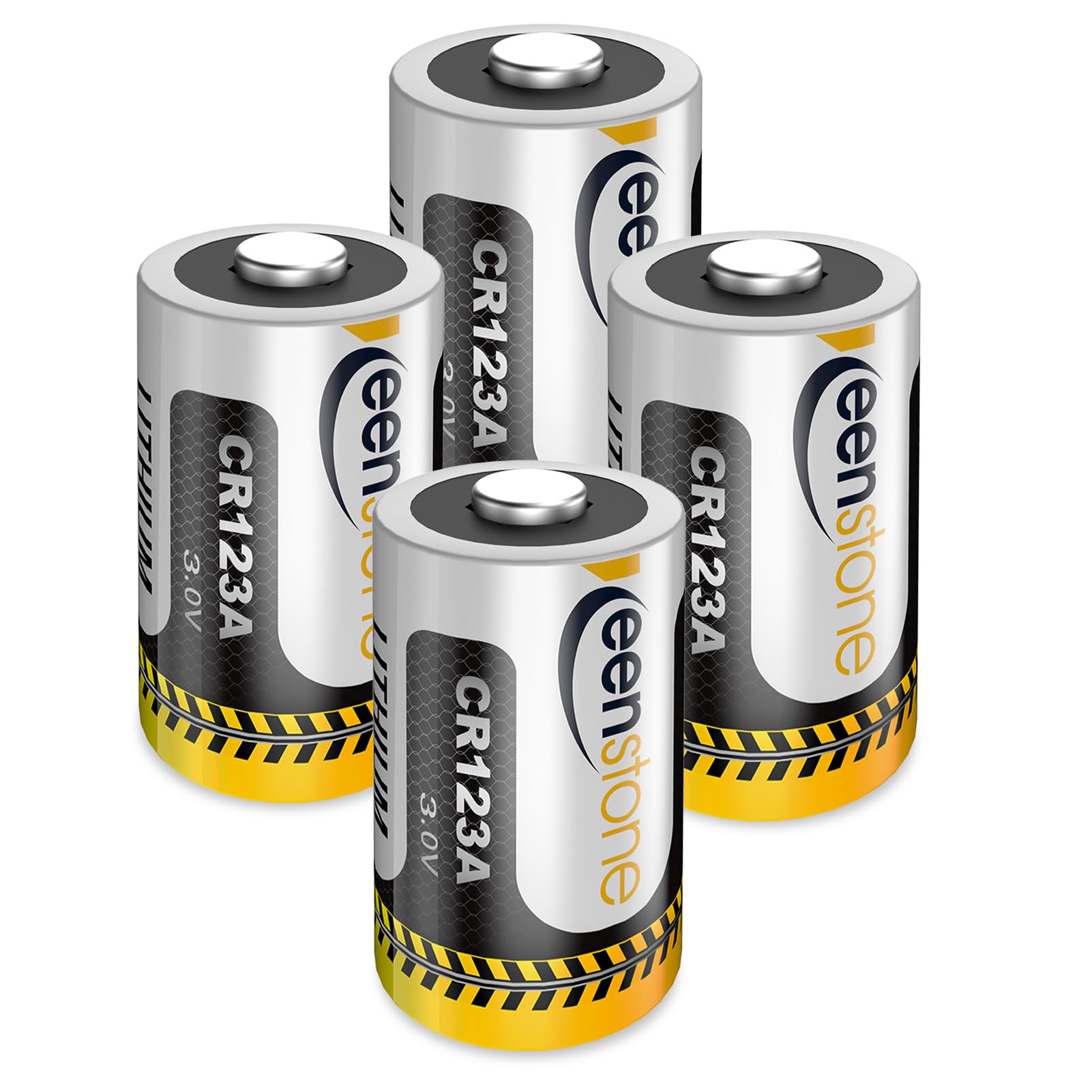 Amazon | CR123A 3Vリチウム電池 1600mAh Keenstone Qrio Lock 電池