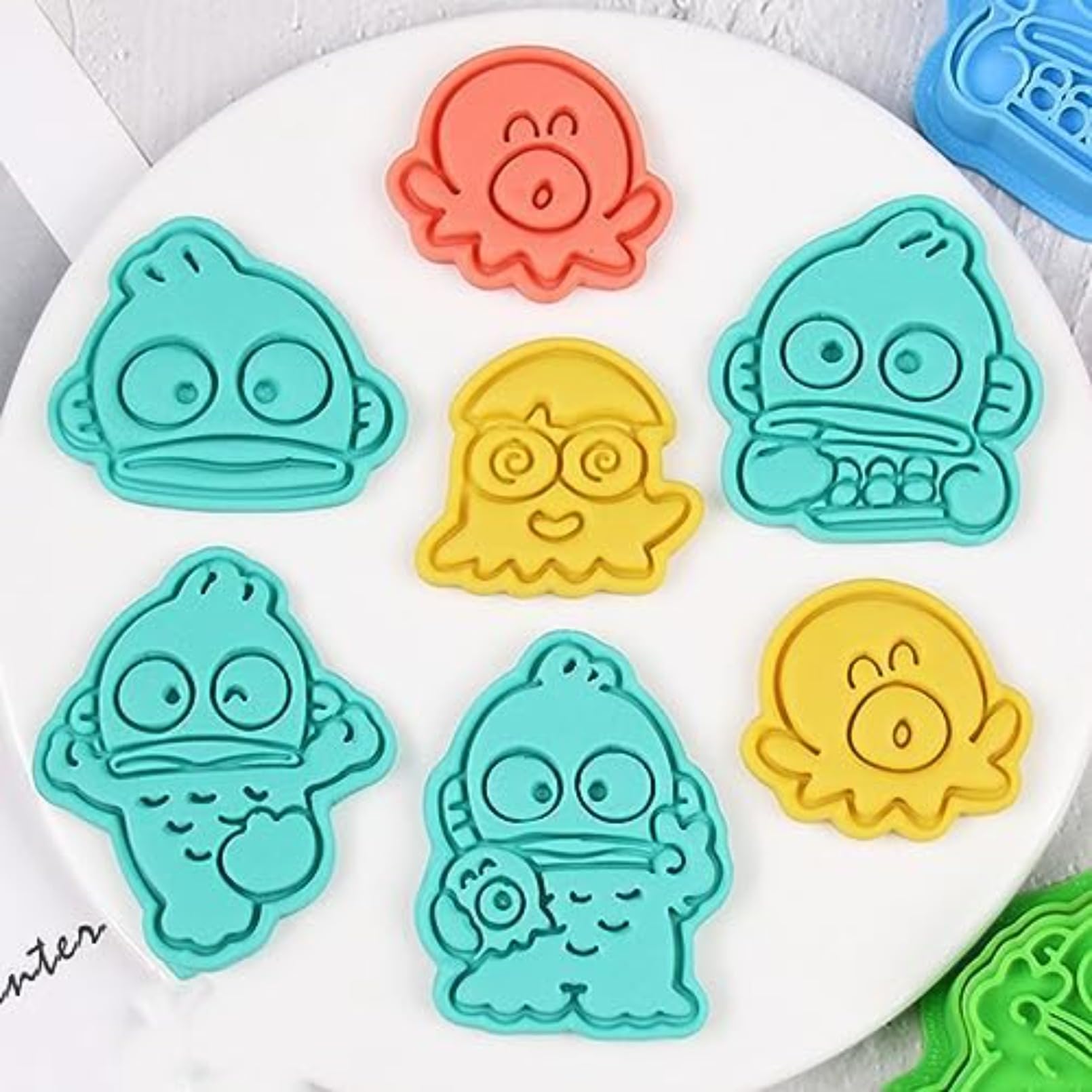 Amazon｜ULOVEJOYクッキー 型抜きハンギョドン クッキー型 6個セット