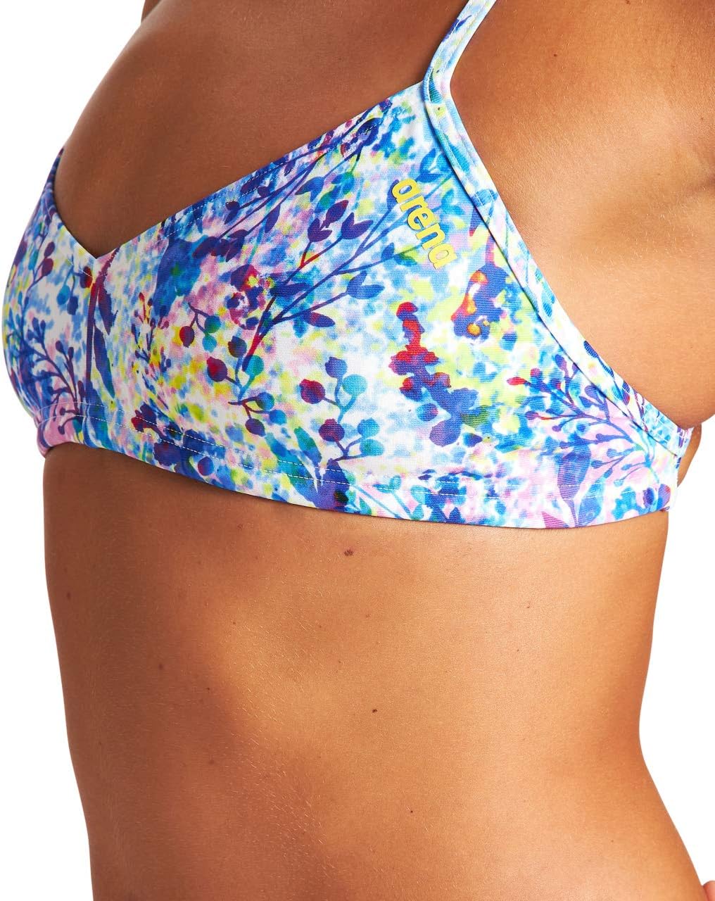 ARENA Womens Rule Breaker Live Bandeau Top MaxLife Bikini Top
