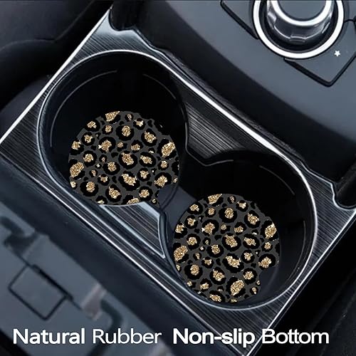 Miniatura 2 de Posavasos de automóvil para portavasos de automóvil, paquete de 2 posavasos de goma universales antideslizantes para mujeres y hombres, accesorios