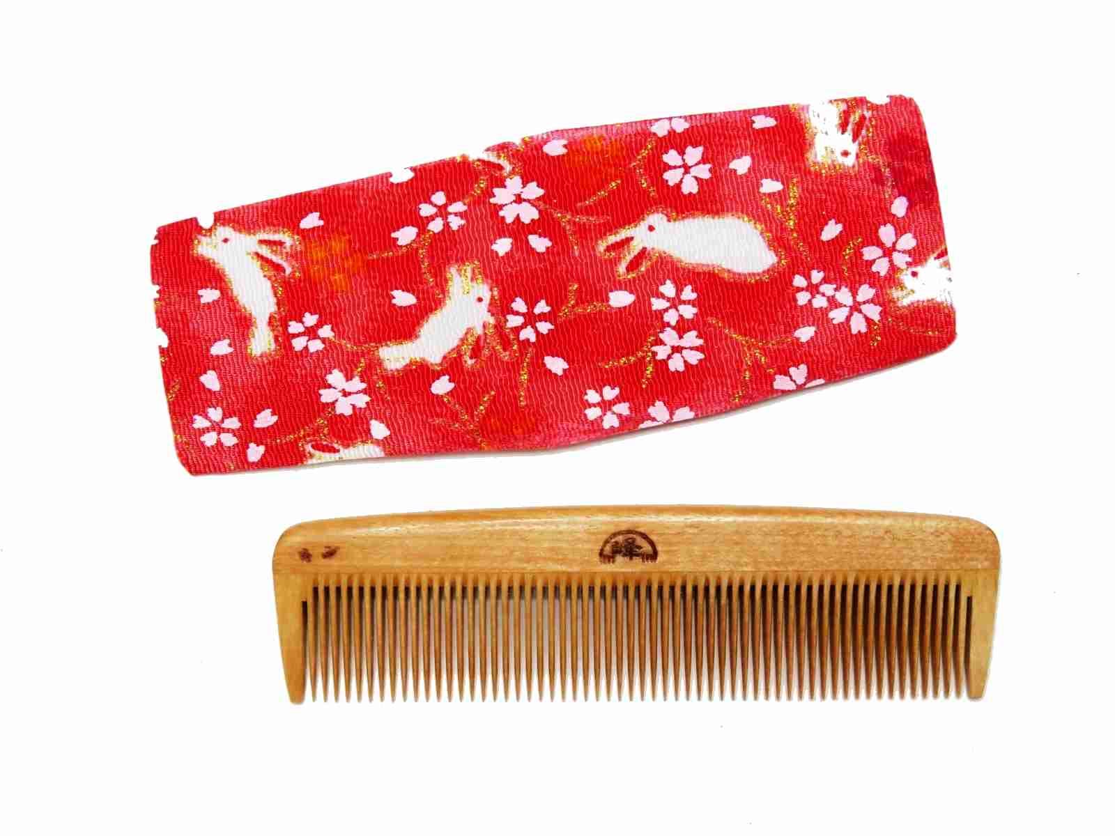 Amazon | みねばり櫛 山形散髪 ケース付～つげ櫛職人が作りました