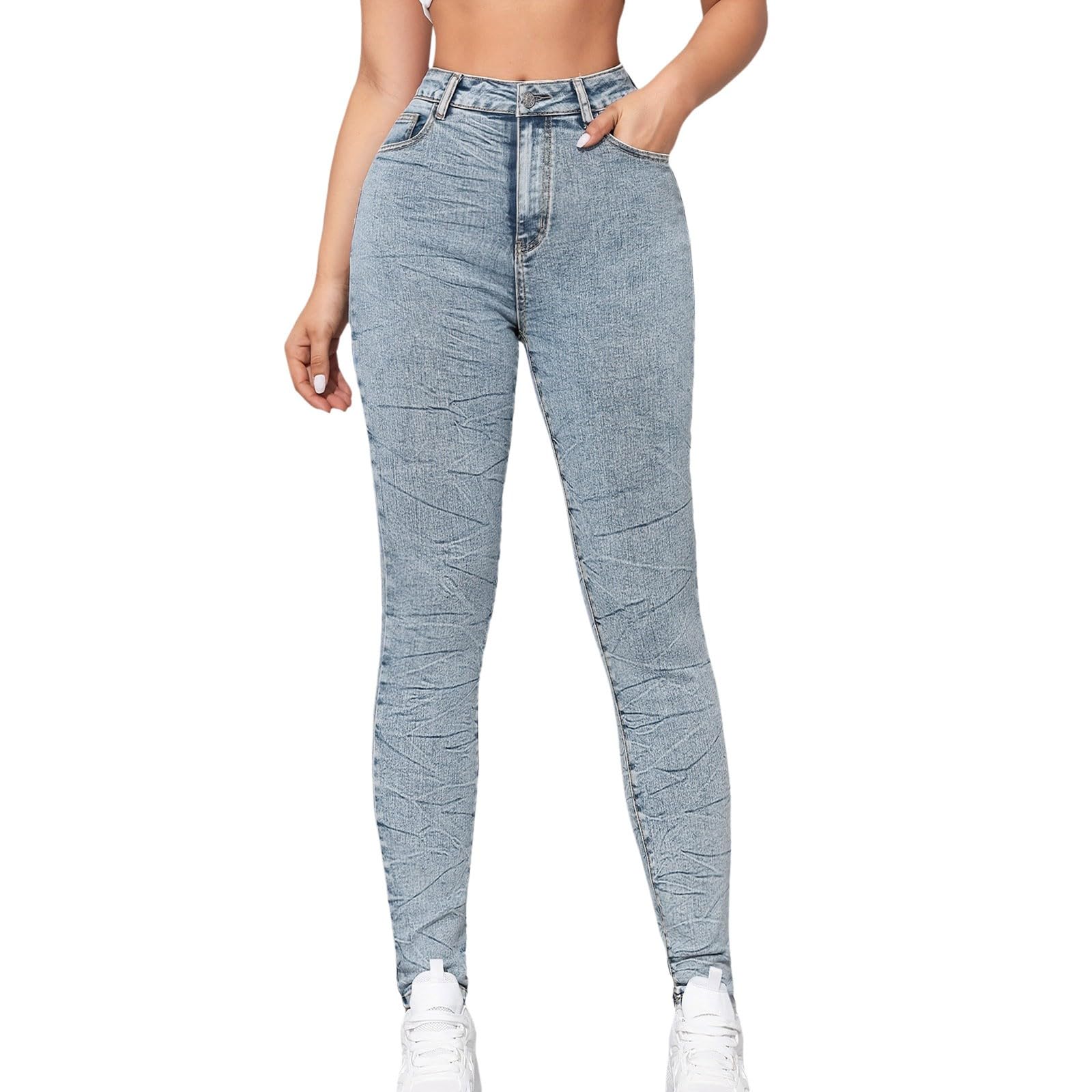 Pantalon crayon confortable résolvant la sensation de serrage