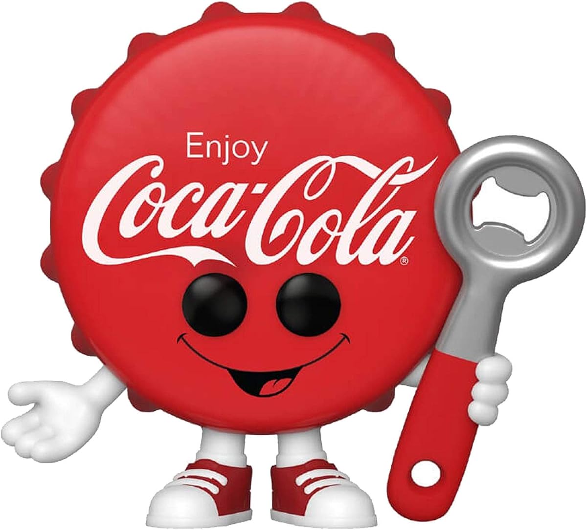 Funko Coca-Cola Bottle Cap Coke Bottle Cap - Figura de vinilo coleccionable - Idea de regalo - Mercancía oficial - para niños y adultos - Figura modelo para coleccionistas y exhibición