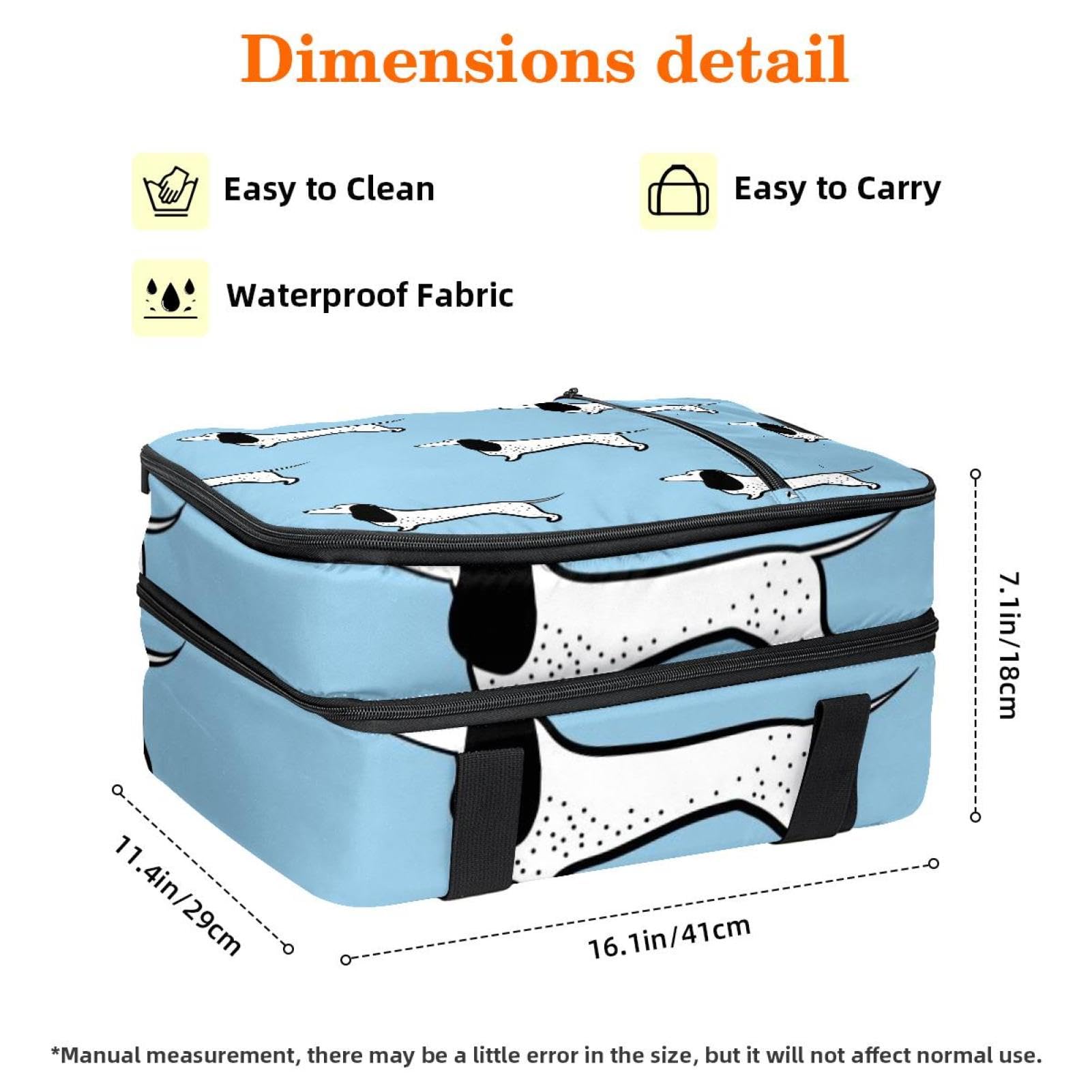 Grand sac à déjeuner isotherme pour homme et femme, double couche, étanche, étanche, réutilisable, sac fourre-tout pour le travail, l'école, le pique-nique, la plage, le camping, les voyages, motif