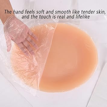 Simulation fake belly fake pregnancy performance props,Simulation 2-10 Months Pregnant Fake Abdomen,with Transparent shoulder strap,self-adhesive,2/3 months