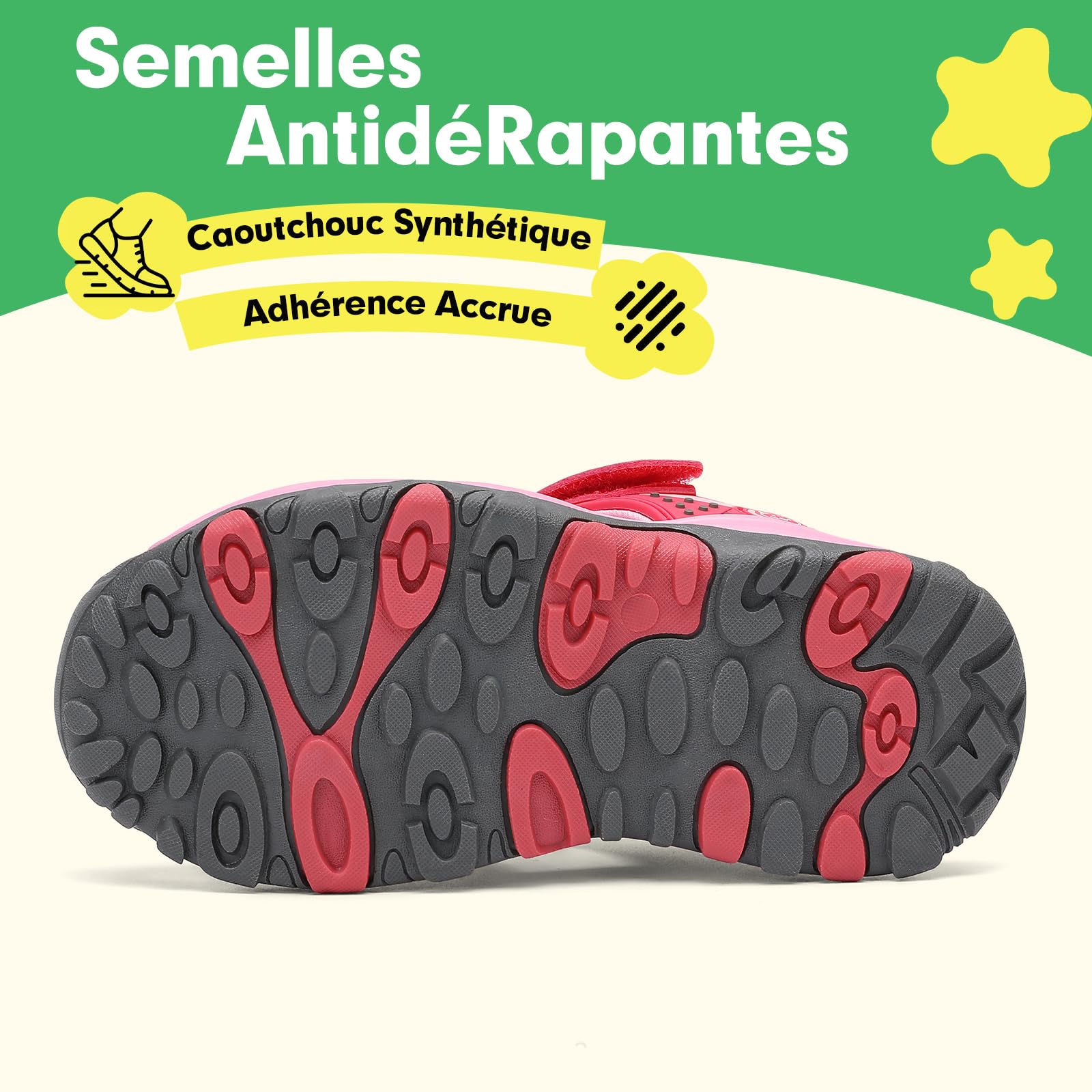 Saguaro Chaussure de Sport Sandales Garçon Bout Fermé Respirantes Plage Fille Sandales Randonnée