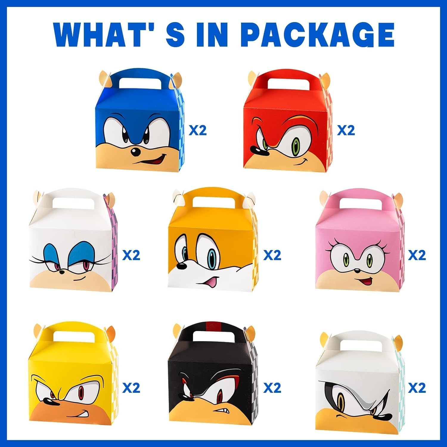 Birthday Party Supplies,16Pcs Gift Boxes,Game Party favors,Best for Fill Up the Birthday Gift Bags（8 Style） - Image 2