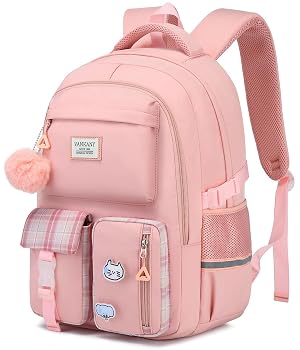 School Backpack for Girls - Laptop Backpacks 15 6 Inch Cute Bookbag for Elementary Middle High School College