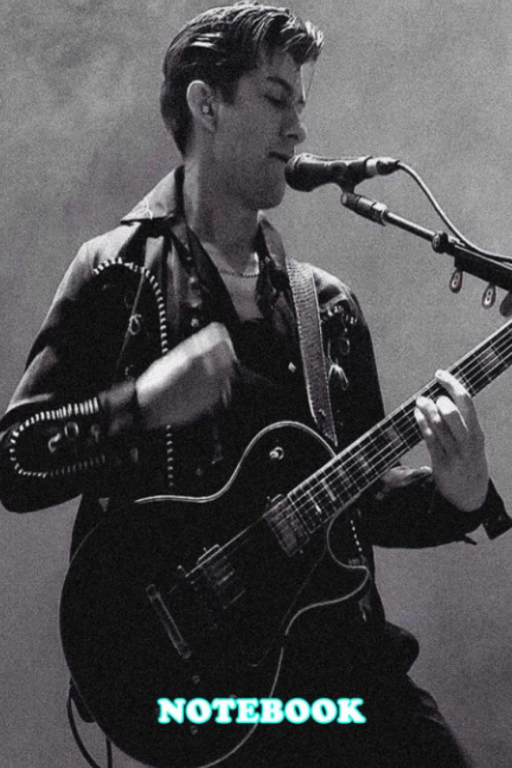 Notebook : Alex Turner Arctic Monkeys Rockband Lined Journal 6 x 9" 100 Pages for Office, School Supplies , Thankgiving Notebook Gift #10