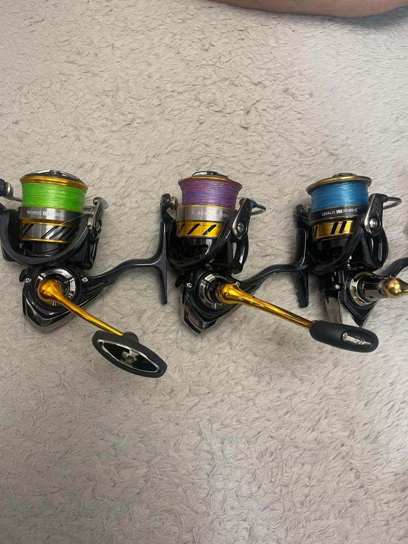 ダイワ REVROS LT スピニングリール 3点セット pe付き