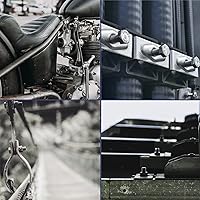 Vista 6 de 265 PCS Tuercas y Pernos 1/4"-20, 5/16"-18, 3/8"-16 Juego Surtido de Tuercas y Pernos Hexagonales de Acero al Carbono, Kit Surtido de Tornillos