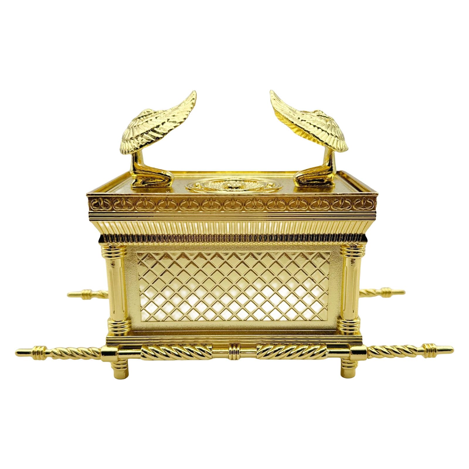GMBYLBY Unique Israeli Cabinet Ornament Ark of the Covenant Replicas Model Statue Israel Cultural Sculpture Spiritual Decors Ark of the Covenant