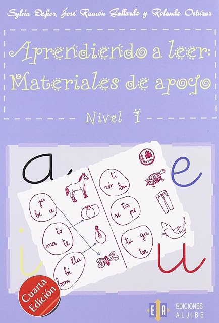 Portada de Aprendiendo a Leer: Materiales de Apoyo