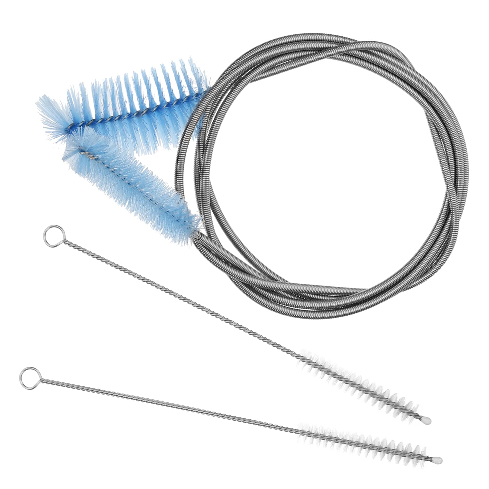 Alipis 9piezas Cepillos Limpiadores Flexibles Para Tuberías Cepillo De Limpieza De Mangueras y Herramienta Multiusos Para Accesos Difíciles y Drenajes