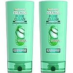 Garnier Fructis Pure Clean Hydrating Conditioner, 21 Fl Oz, 2 Count (Packaging May Vary)