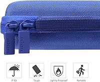 Vista 5 de co2CREA Funda rígida de repuesto para impresora de cámara instantánea Canon Ivy 2 CLIQ+ CLIQ 2, funda azul zafiro