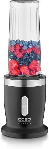 CASO Kabelloser Standmixer 240W, 30 Min Laufzeit