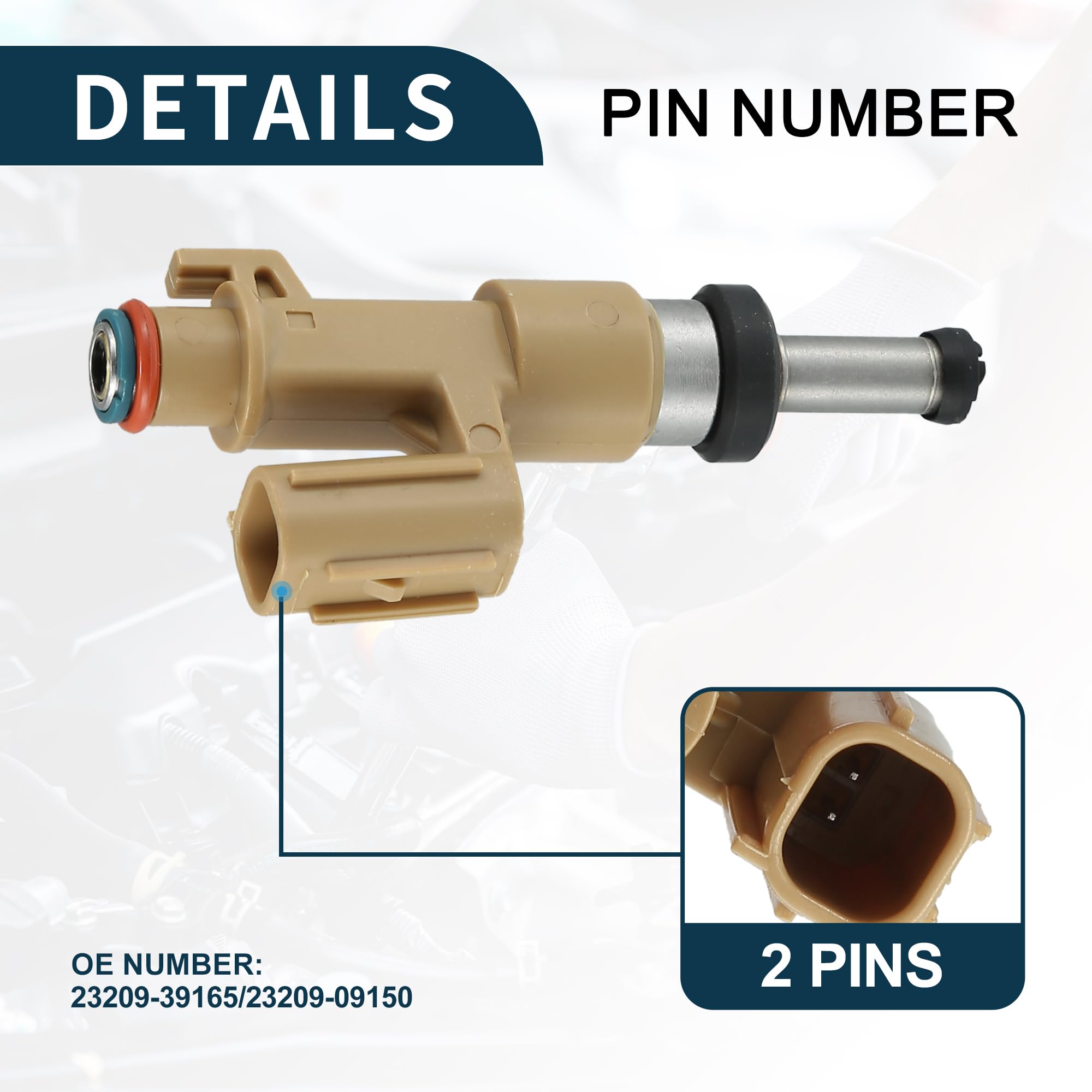 Amazon.com: TUCKBOLD Fuel Injector for Toyota Land Cruiser Flow