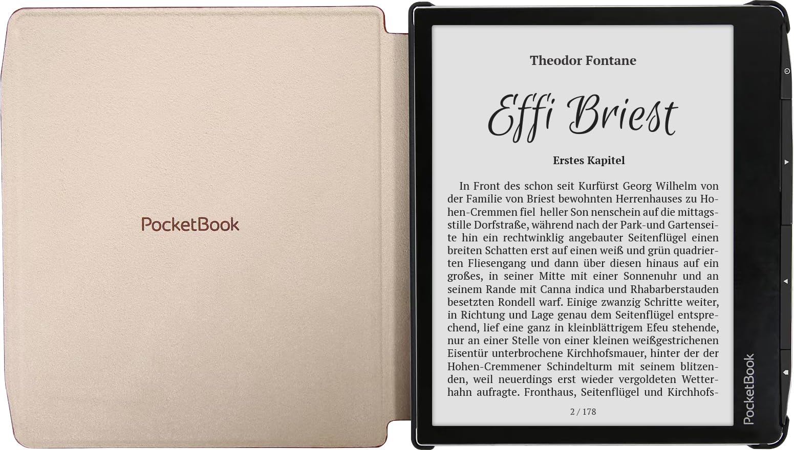 PocketBook Akcesoria do komputerów PC i notebooków Marka Model PKB 700 Cover Edition Shell Brązowy