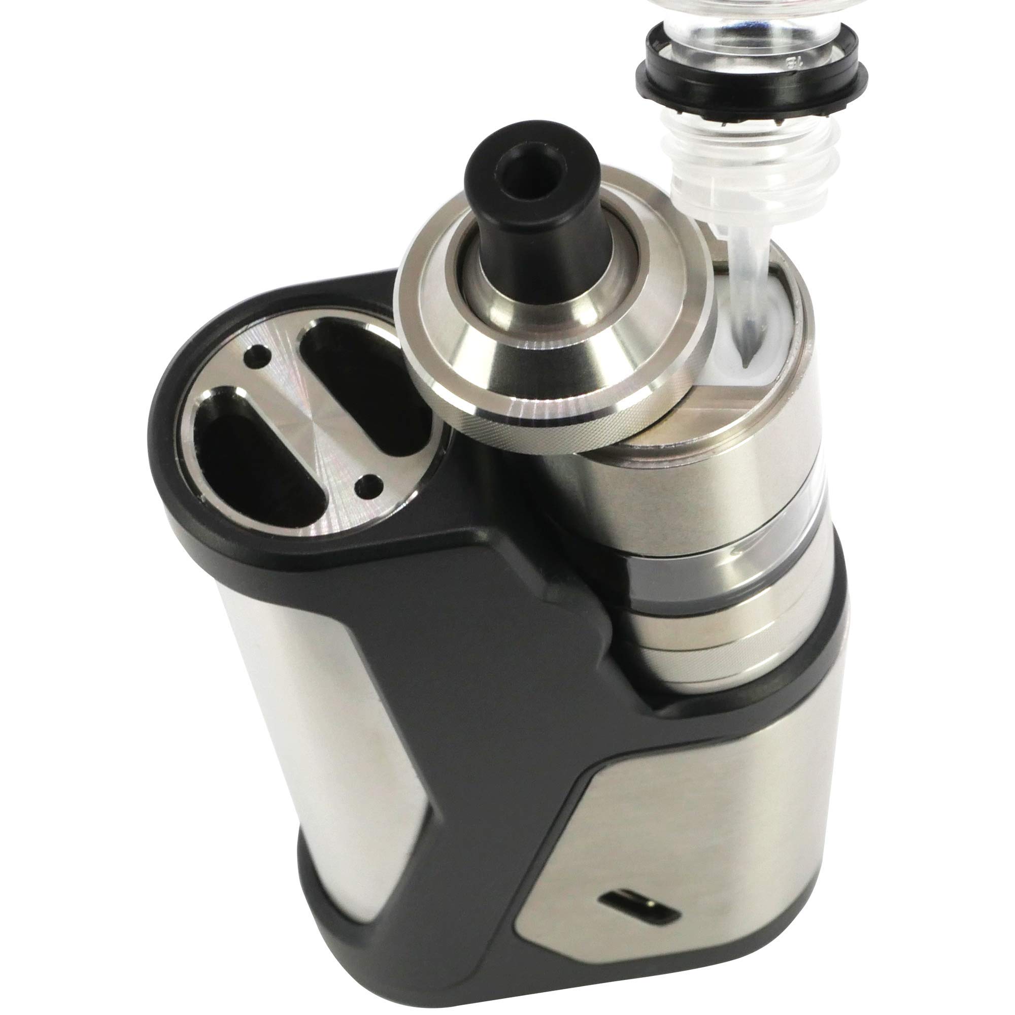 Kizoku Techmod Kit 80 Watt, with Limit MTL RTA Tank 3 ml, E-Cigarette,  Black/Silver: Amazon.de: Electronics & Photo