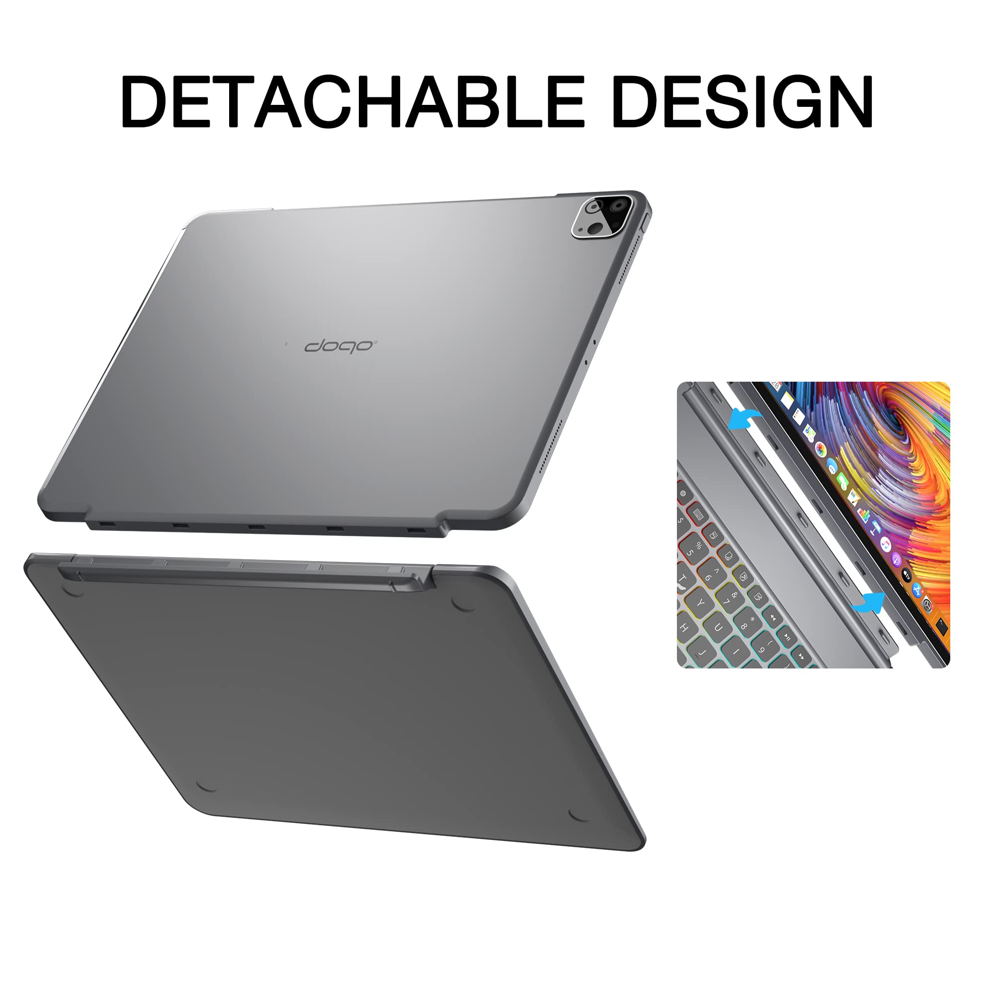 Amazon.co.jp: doqo キーボード ケース iPad Pro 12.9