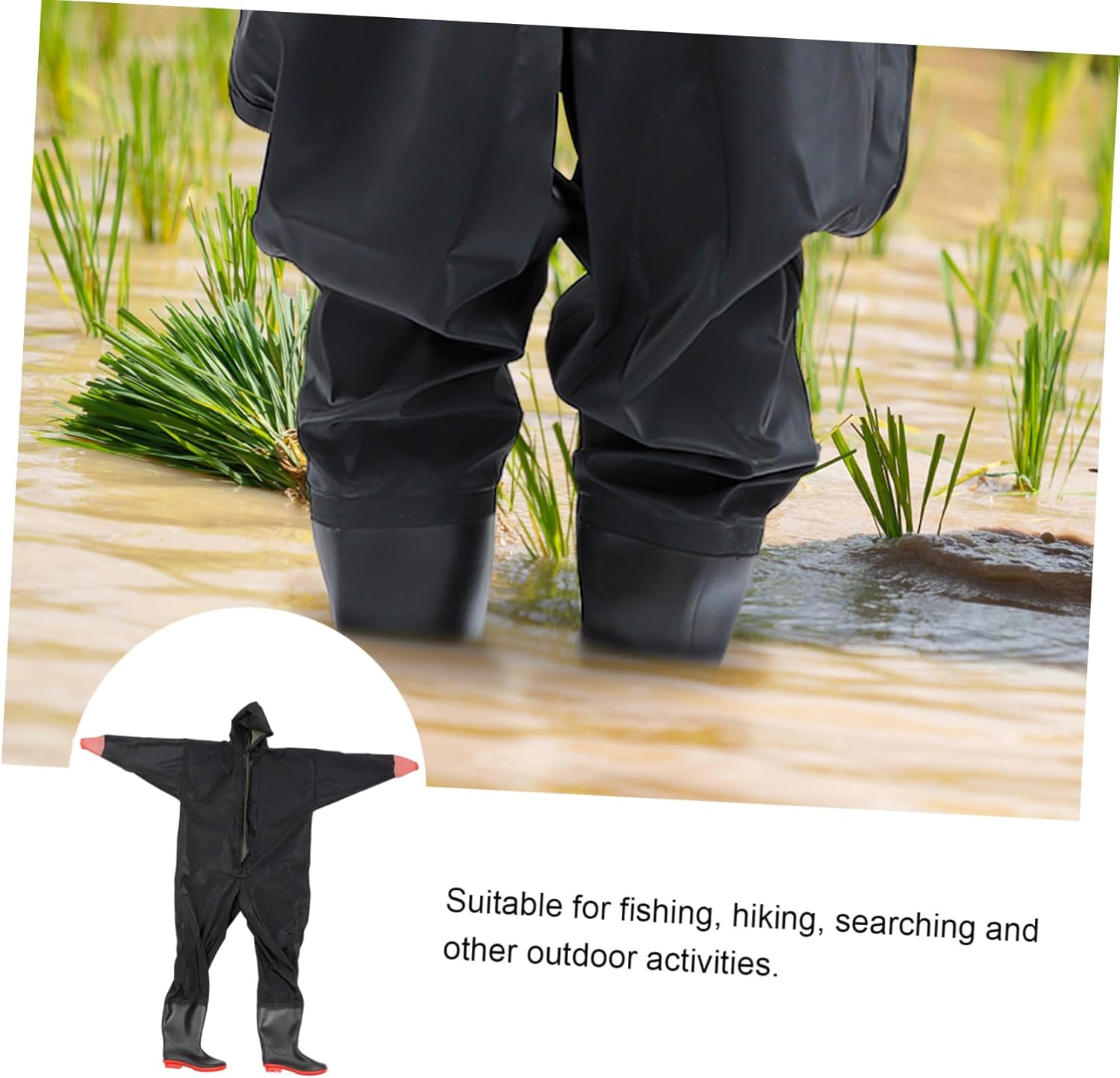 BESPORTBLE Fishing Pants Women Raincoat Impermeable Waders for Women Hangers Breathable Rain Pants for Men Kit Fly