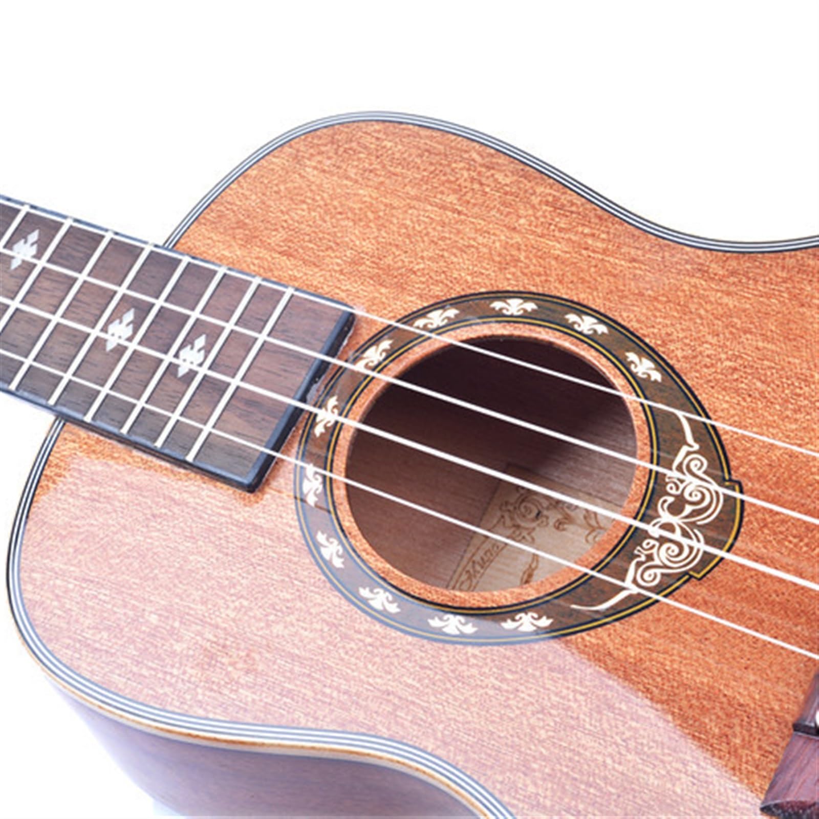 Ukelele Sapele De 21/24/26 Pulgadas Para Principiantes(24 Inch)