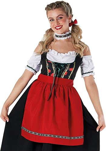 Miniatura 5 de Morph - Disfraz de Oktoberfest para mujer, disfraz de fiesta de octubre para mujer, disfraz de Dirndl, disfraz de doncella alemana de la cerveza