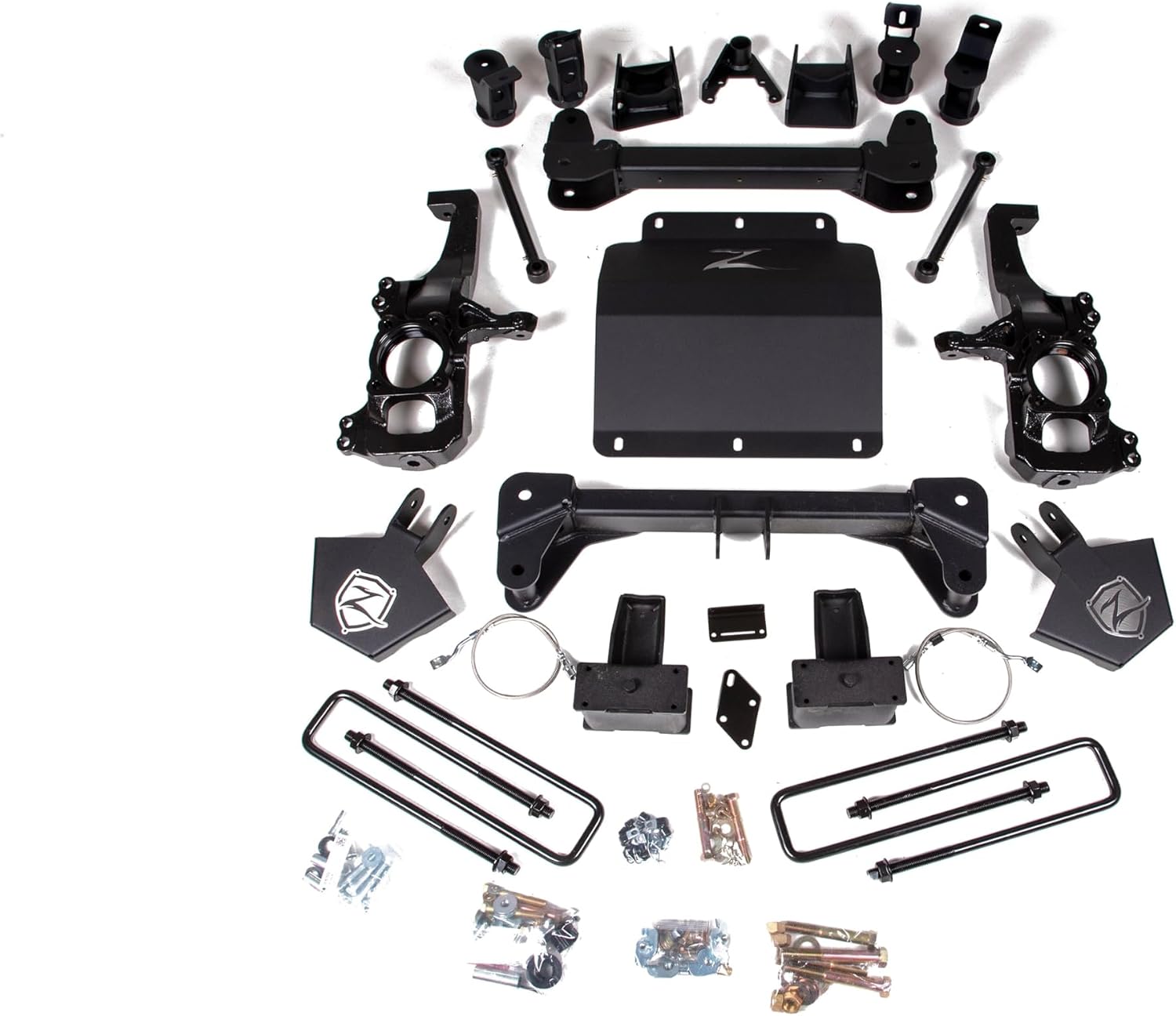 Zone Offroad 5" Full Suspension Lift Kit with FOX 2.0 Shocks for Chevy/GMC 2500/3500 HD