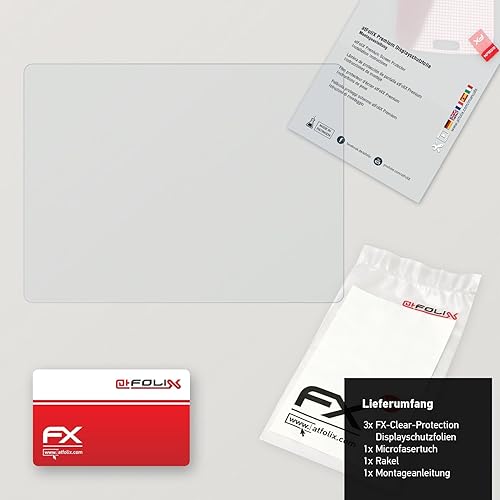Miniatura 2 de Película protectora de pantalla compatible con Nintendo GBA SP Protector de pantalla, película protectora FX ultra transparente (3X)