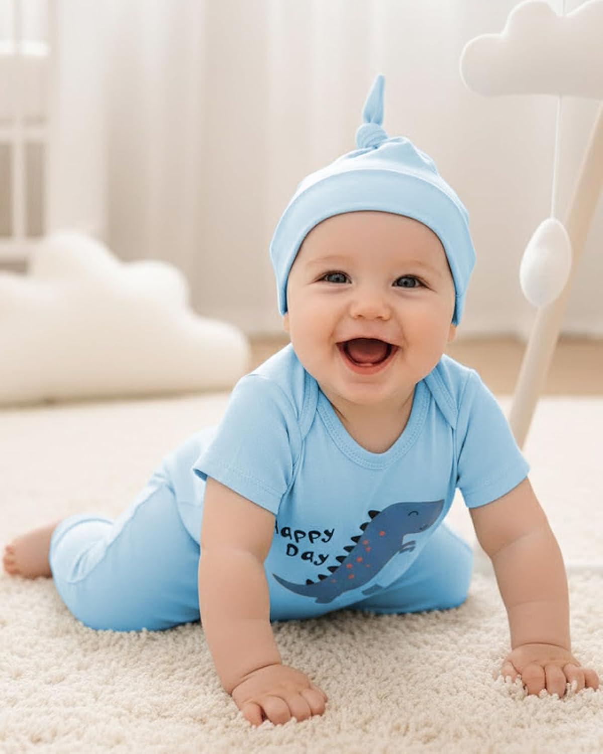 NZRVAWS Preemie Newborn Baby Boy Clothes Infant Clothing Romper Pant Outfits Set Layette Essentials 19 Pieces 0 3 6 12 Months - Image 5