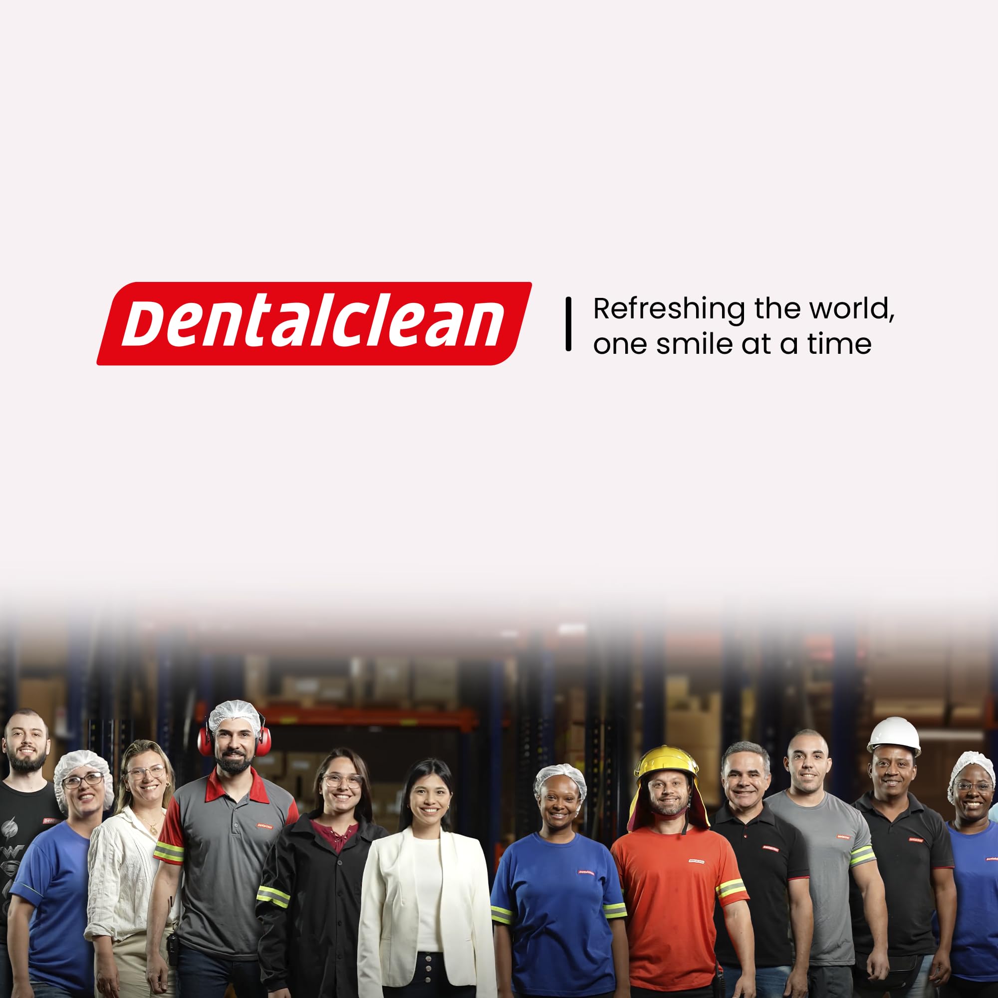Dentalclean 3 białe paski nici dentystyczne 50 m – ultra-ślizgający się smak mięty dla lepszego czyszczenia i świeższego oddechu – zestaw rodzinny
