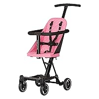 Vista 1 de Dream On Me, Coast Stroller Rider, ligera, con una sola mano, fácil de plegar, listo para viajar, resistente y ajustable, ruedas de paseo suave