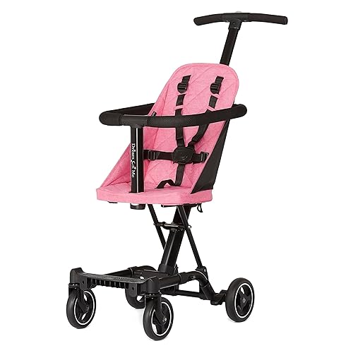 Dream On Me, Coast Stroller Rider, ligera, con una sola mano, fácil de plegar, listo para viajar, resistente y ajustable, ruedas de paseo suave,