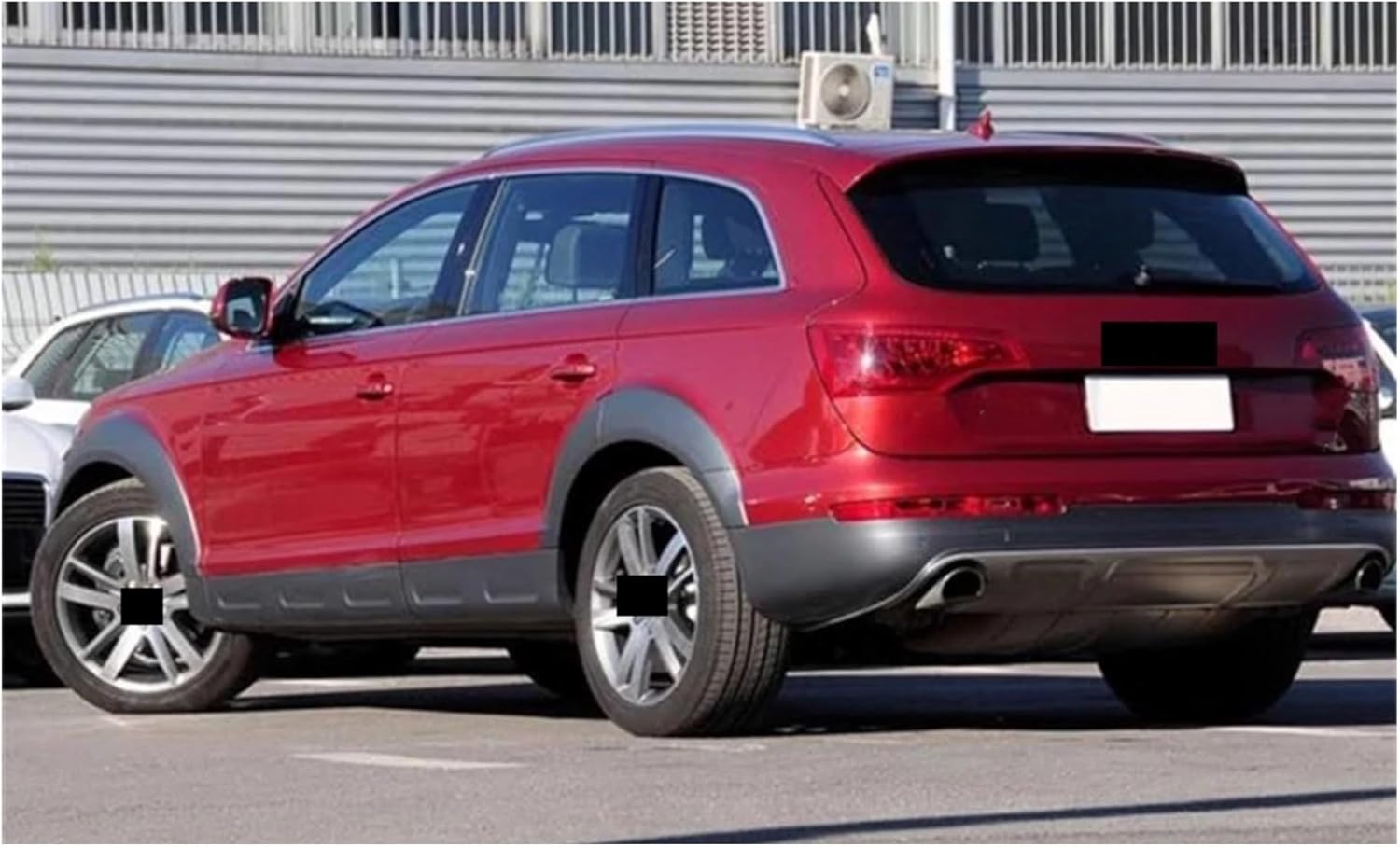 Wide Wheel Eyebrows Fender Trim Compatible with Audi Q7 2007-2015 3.0 3.6 Modified Body Kit Protector Mud Guard Car Accessories(for 07-15 3.0)