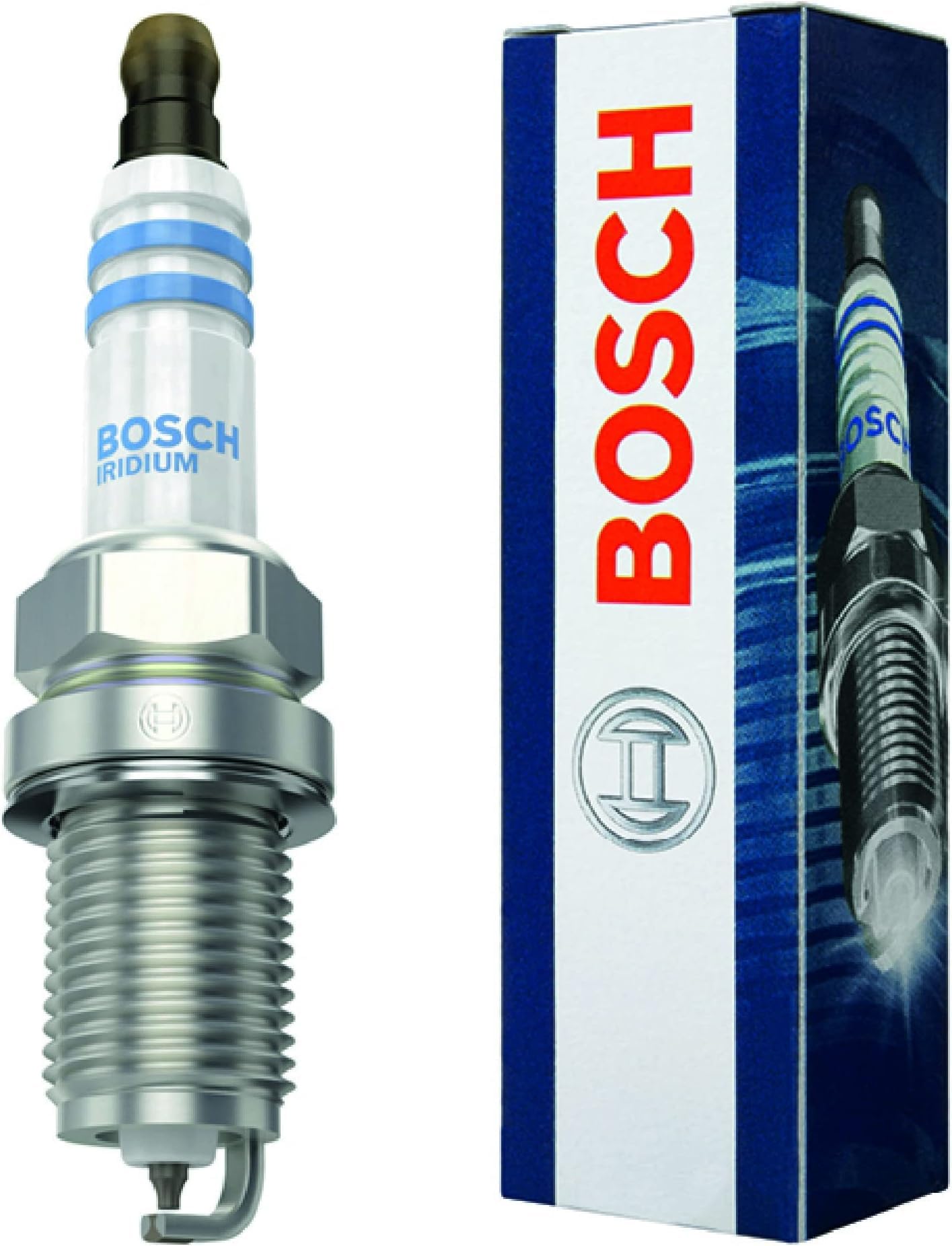 Bosch FR7KI332S - Bougie d'Allumage Double Iridium, Paquet de 5