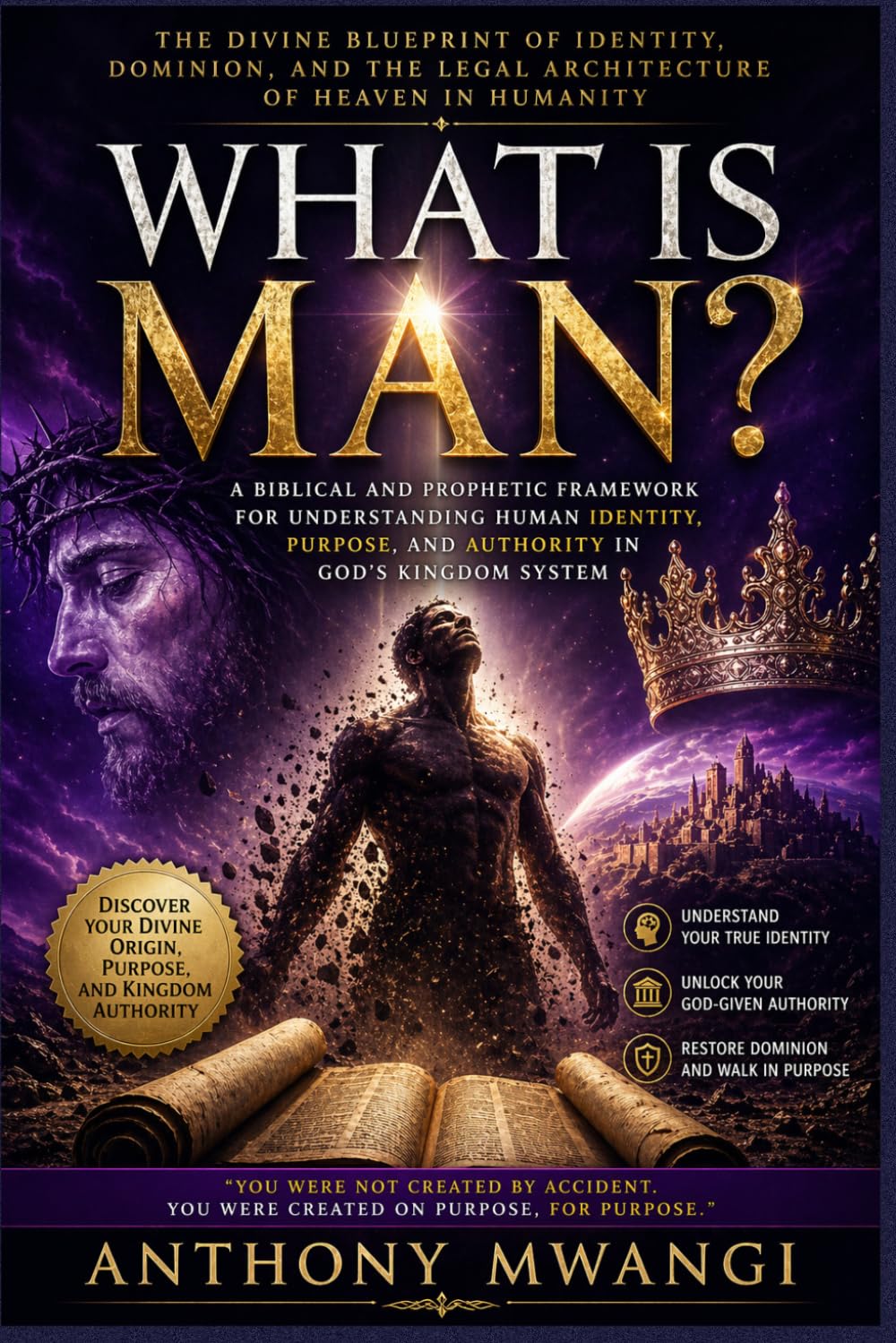 WHAT IS MAN? The Divine Blueprint of Identity, Dominion in Humanity: A Biblical and Prophetic Framework for Understanding Human Identity, Purpose, and Authority in God’s Kingdom System