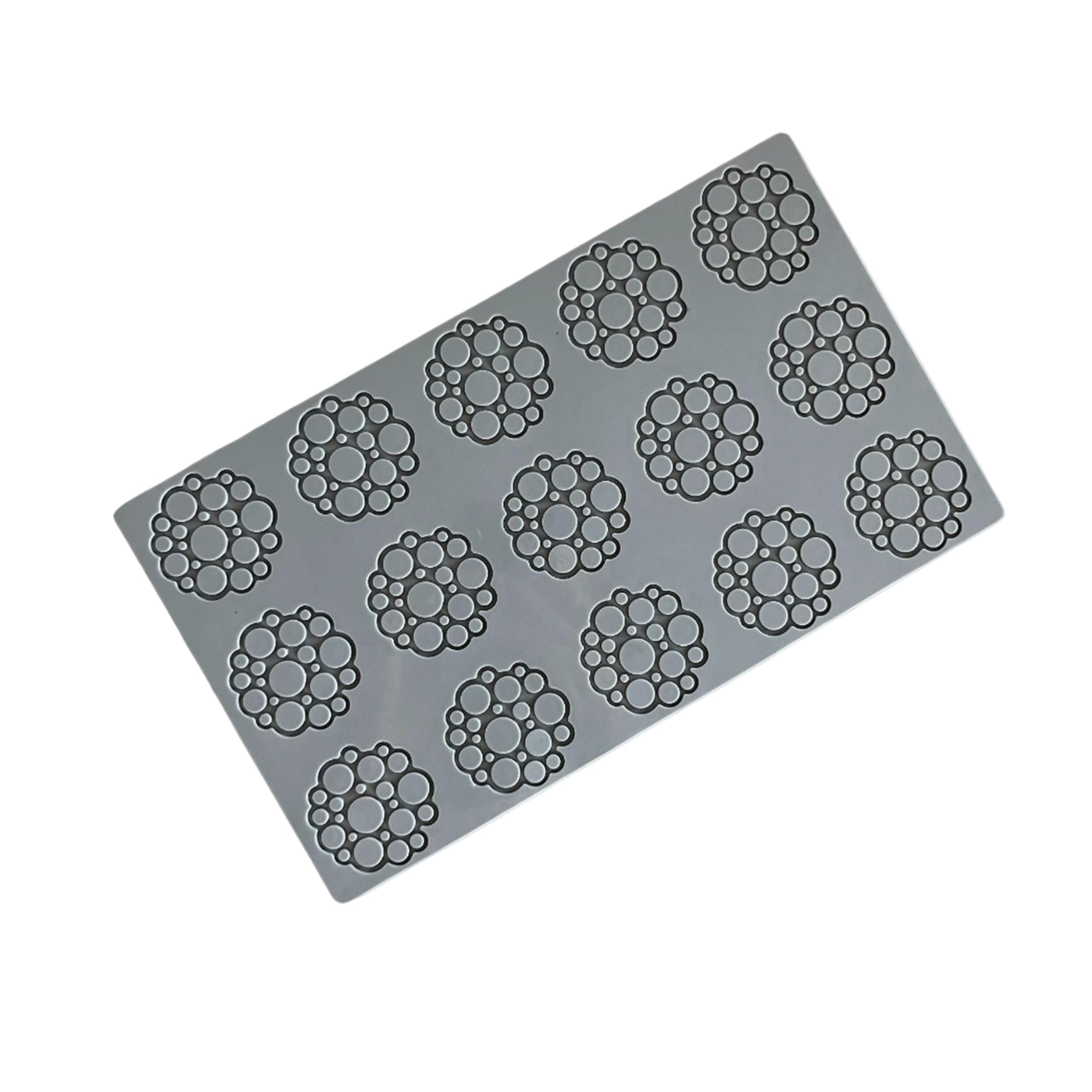 Pavoni Moule en silicone pour décorations Cercles 2 Cercle PR005