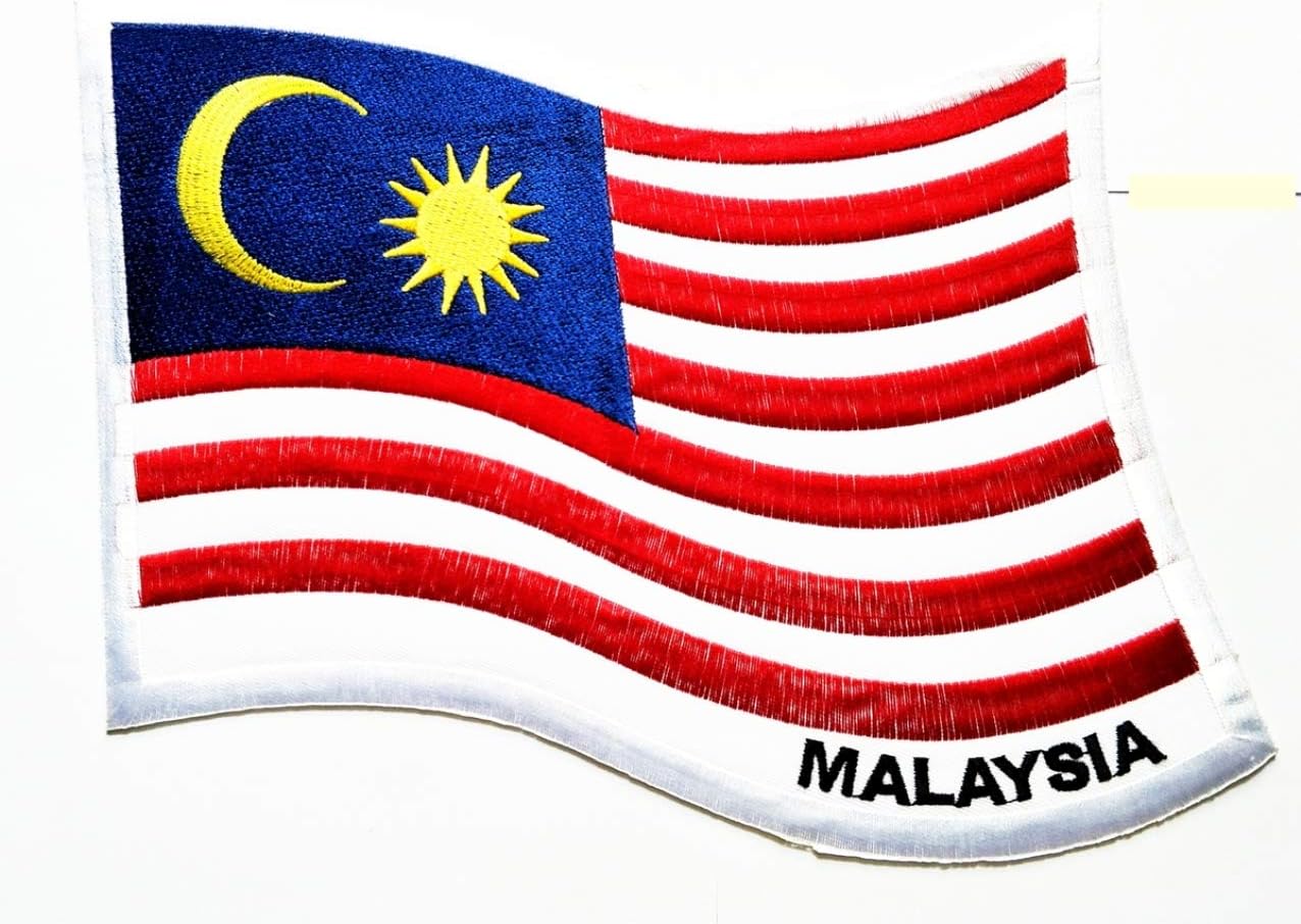 Nipitshop Patches Big Jumbo Iran Country Flag Patch National Emblem Iron On Sew On Patch Embroidery Appliques for Craft Sewing Clothing