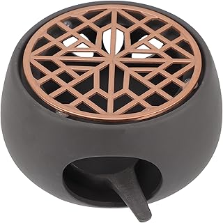 Veemoon Ceramic Tea Pot Warmer Heater Set Japanese Pottery Teapot Warmer Base Tea Light Candle Holder Tea Stove Warmer for Tea Set Coffee Cup Tea Pot