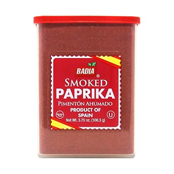 Badia Smoked Paprika, 3.75 oz Rich Smoky Flavor for Cooking & Seasoning