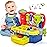 hahaland Toddler Toys for Boys Girls Gifts for Ages 18 Months+ Multifunctional Music Light Workbench for Baby Boy Toy for 2-Year-Old