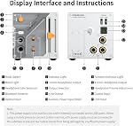 SMSL DS200 Headphone Amp DAC Bluetooth 5.1 Dual CS43131 Chip DAC Amp 3.5mm/4.4mm Balanced HP MQA/MQA-CD Full Decoder XMOS XU-316 32bit/768kHz DSD256 USB/BT/Optical/Coaxial Input for PC Home Audio DAC